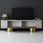 Hanah Home Bohem - Travertino, Gold